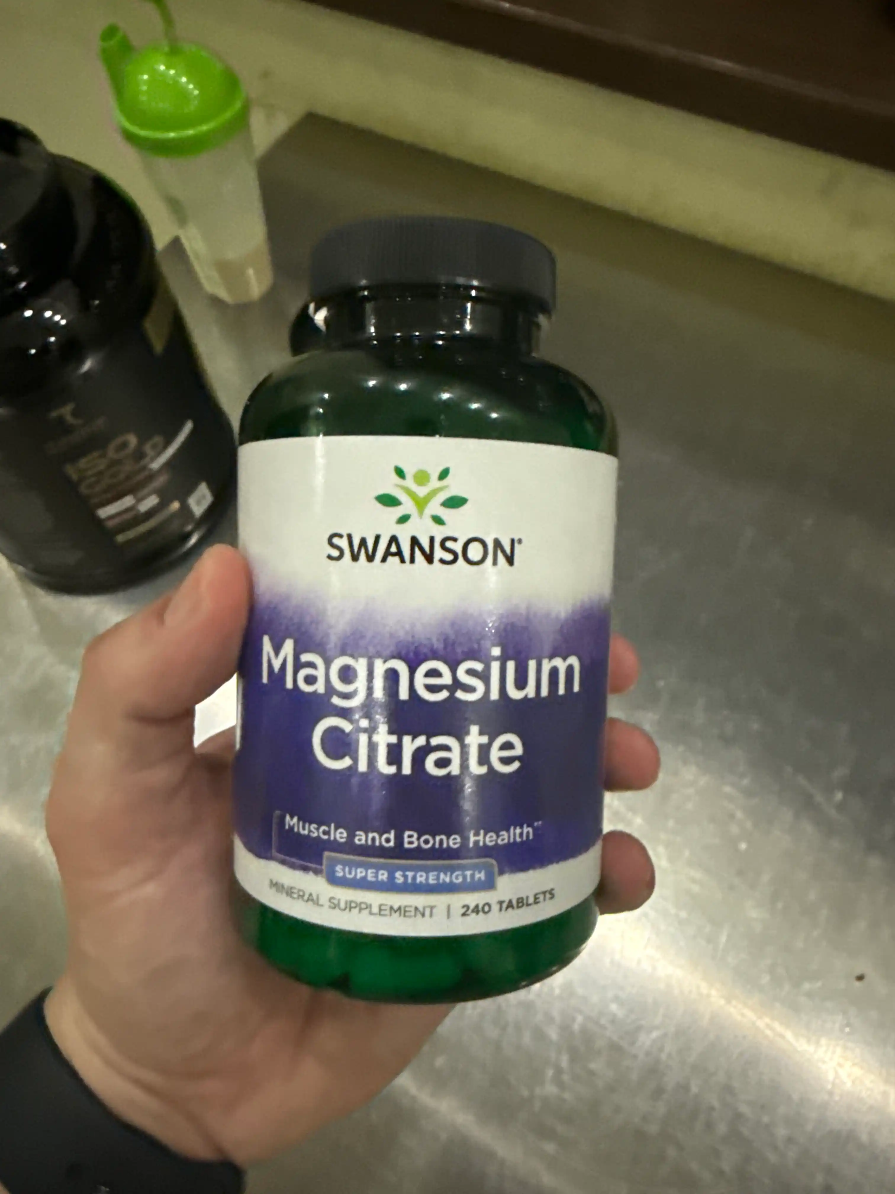 Swanson Magniy Sitrat (Citrate) tabletkalarda