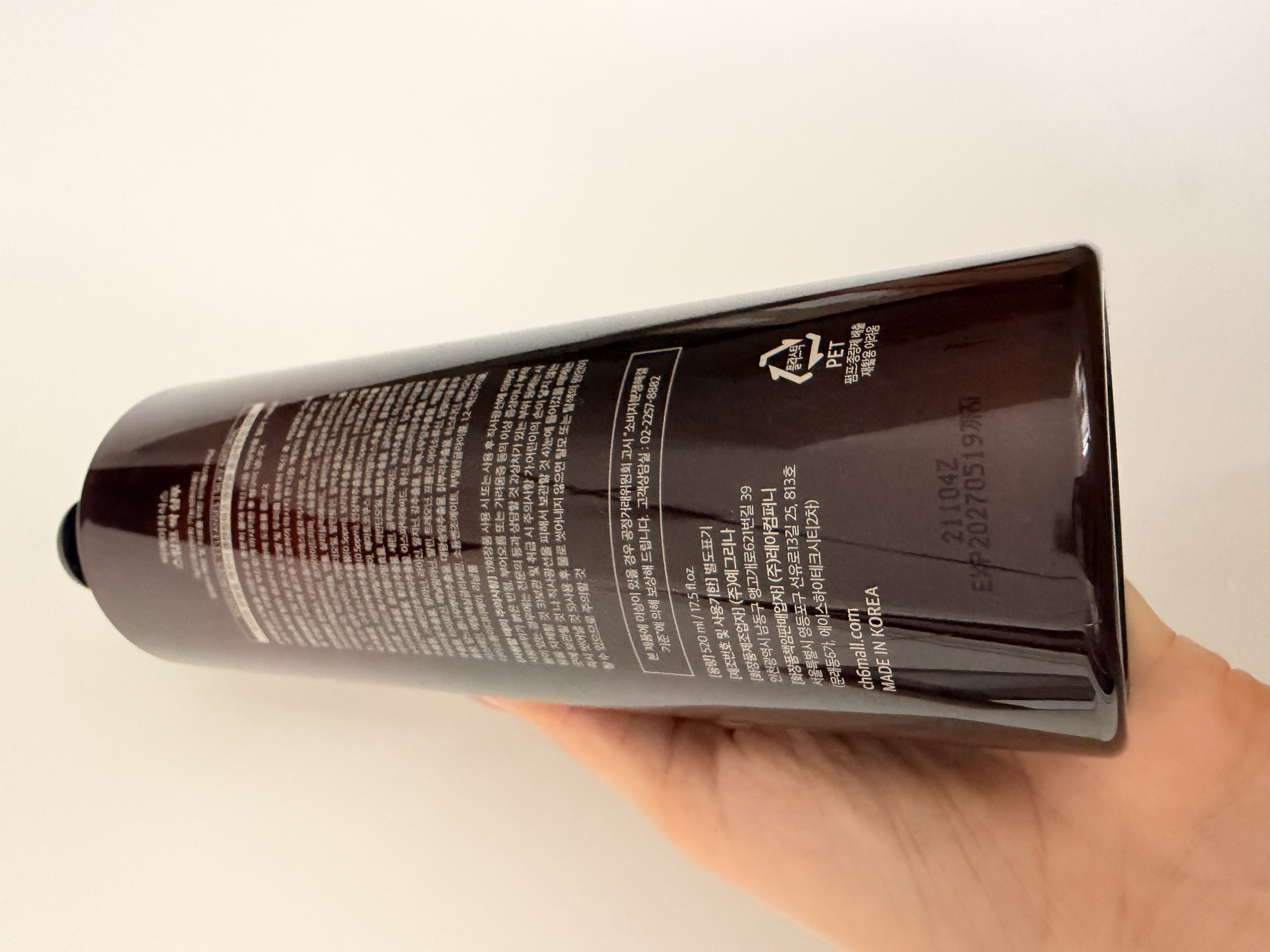 Шампунь против выпадения и для роста волос CH6 Scalp SSAG Shampoo, 520 мл