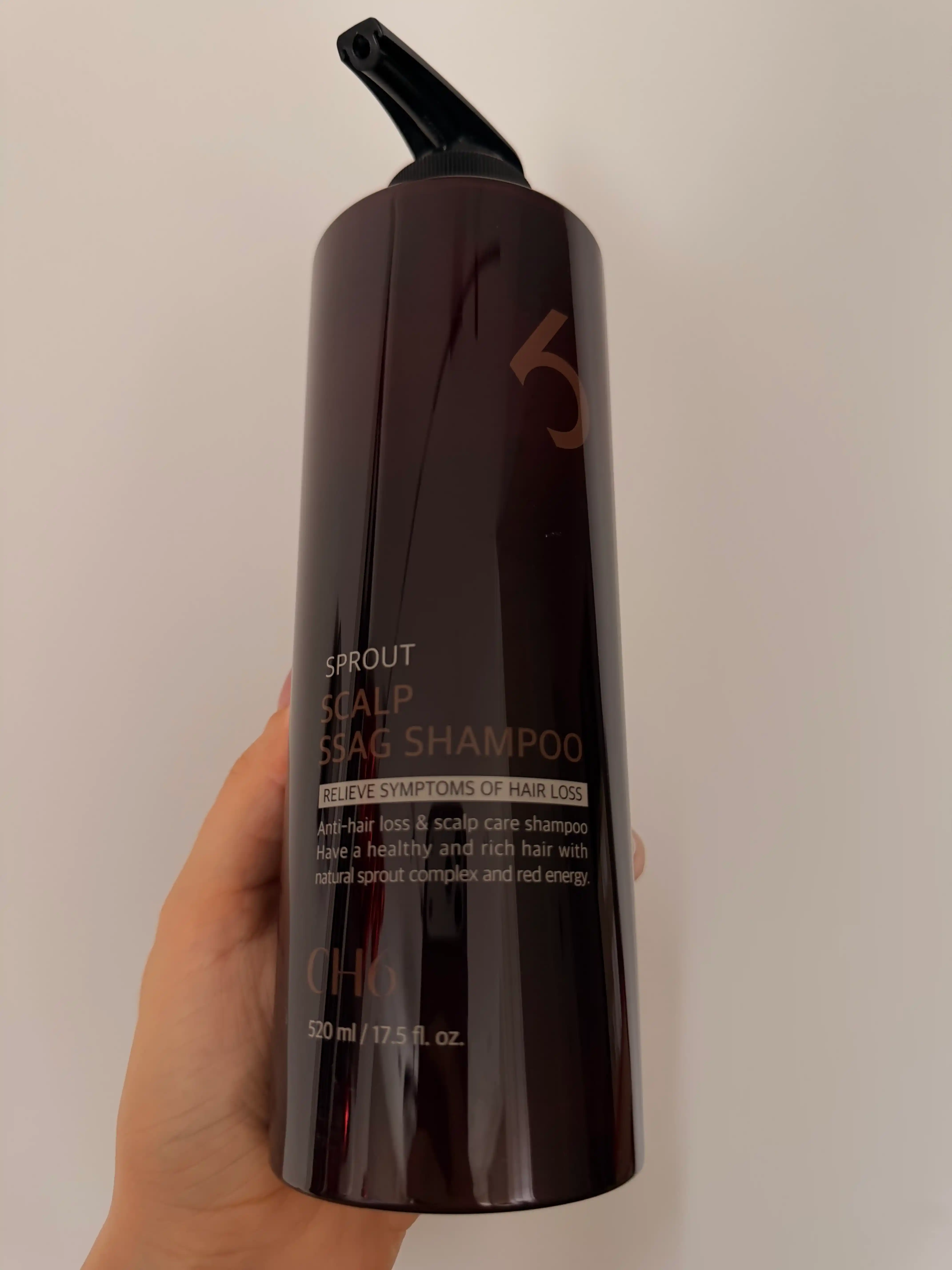 Шампунь против выпадения и для роста волос CH6 Scalp SSAG Shampoo, 520 мл