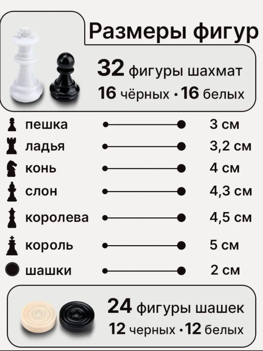 Klassik shaxmat va shashka o'yinlari, 2 tasi 1 da