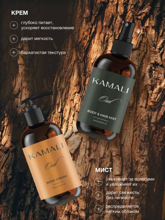 Подарочный набор для женщин для ухода за телом Kamali, парфюмированный 