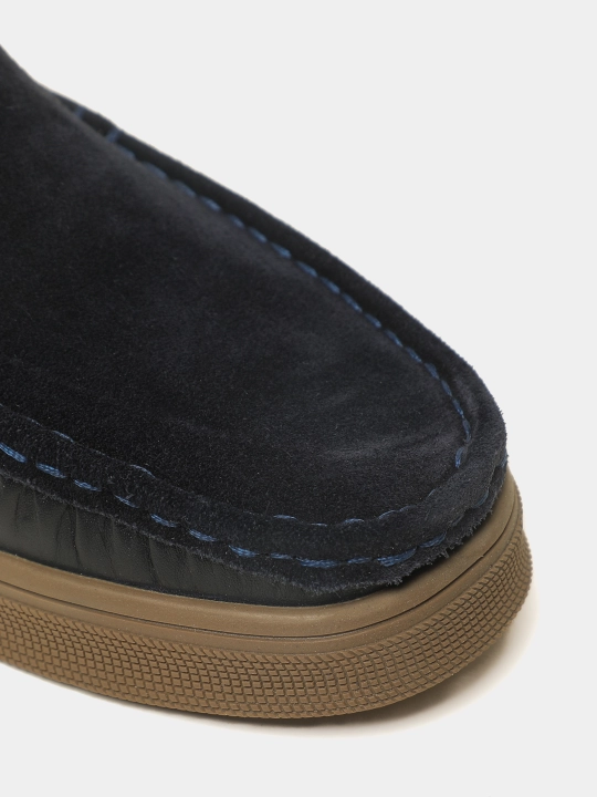 Clarks erkaklar charm mokasinlari, klassik poyabzal, qora