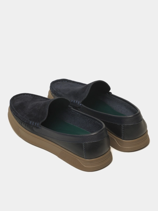 Clarks erkaklar charm mokasinlari, klassik poyabzal, qora