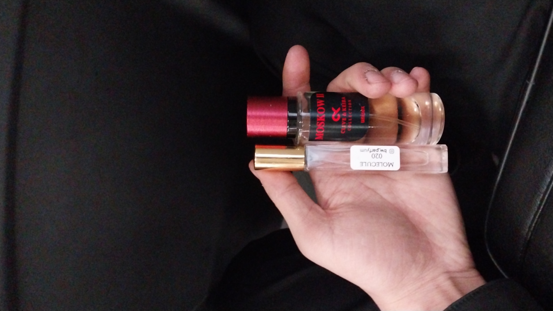 Parfyumlangan suv CLIVE & KEIRA Moscow 2, Molecules Escentric 02, uniseks atir, 30 ml