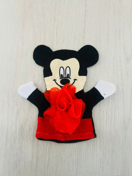 Bolalar uchun multqahramonli mochalka – Minnie, Mickey, Spider-Man yumshoq gubka - 
