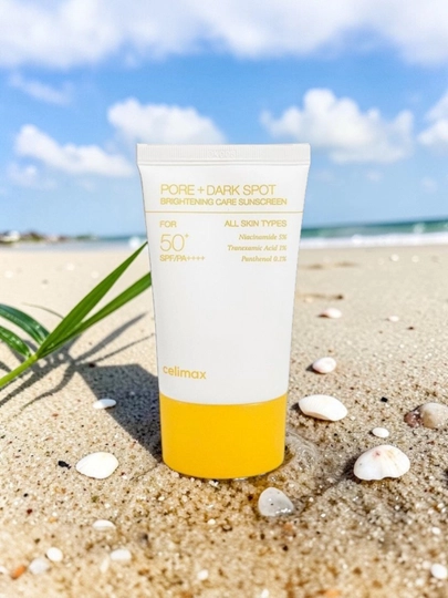 Celimax Pore + Dark Spot Brightening Care Sunscreen SPF50+ PA++++ - 