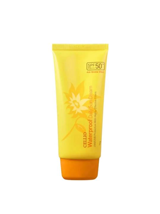 Quyoshdan himoya kremi yuz va tana uchun Cellio SPF 50+ PA+++, 70 g 