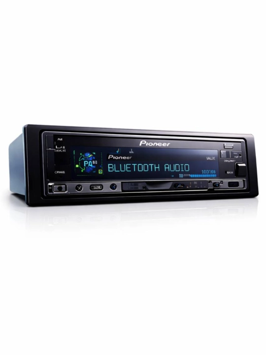 Pioneer 1DIN Bluetooth MP3 USB AUX avtomagnitolasi (pult bilan)