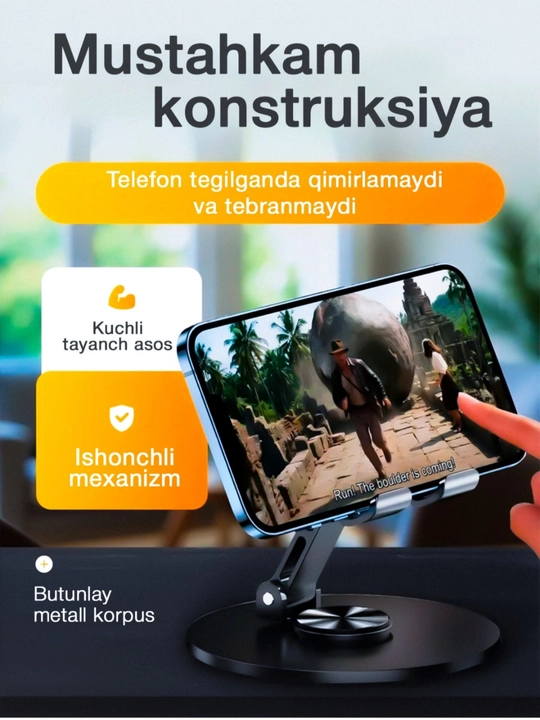 Telefon va planshet podstavka, telefon pastafka, telefon aksessuarlar, ushlagich, holder