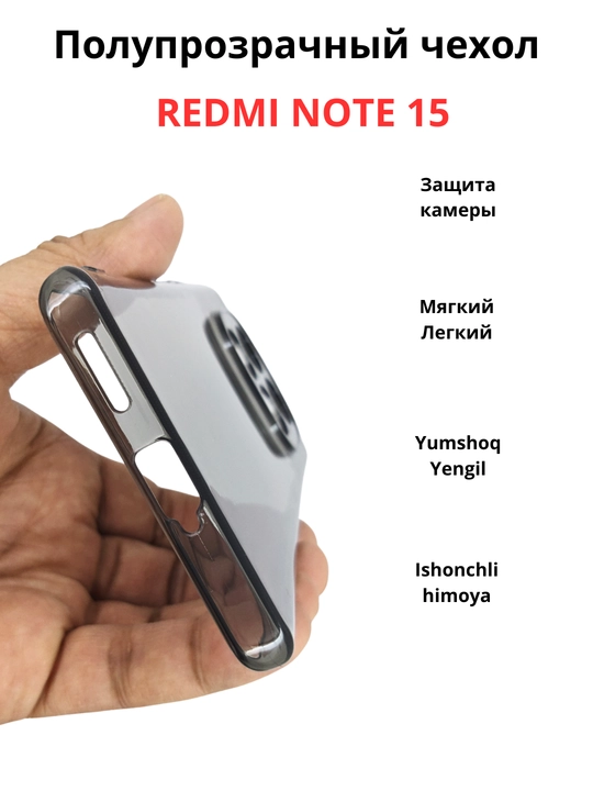 Чехлы для смартфонов Redmi Note 15 (4G)