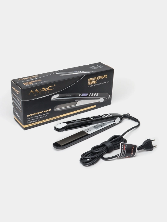 Professional to‘g‘rilagich, soch dazmoli MAC MC-2021, keramik, LCD displeyli - 