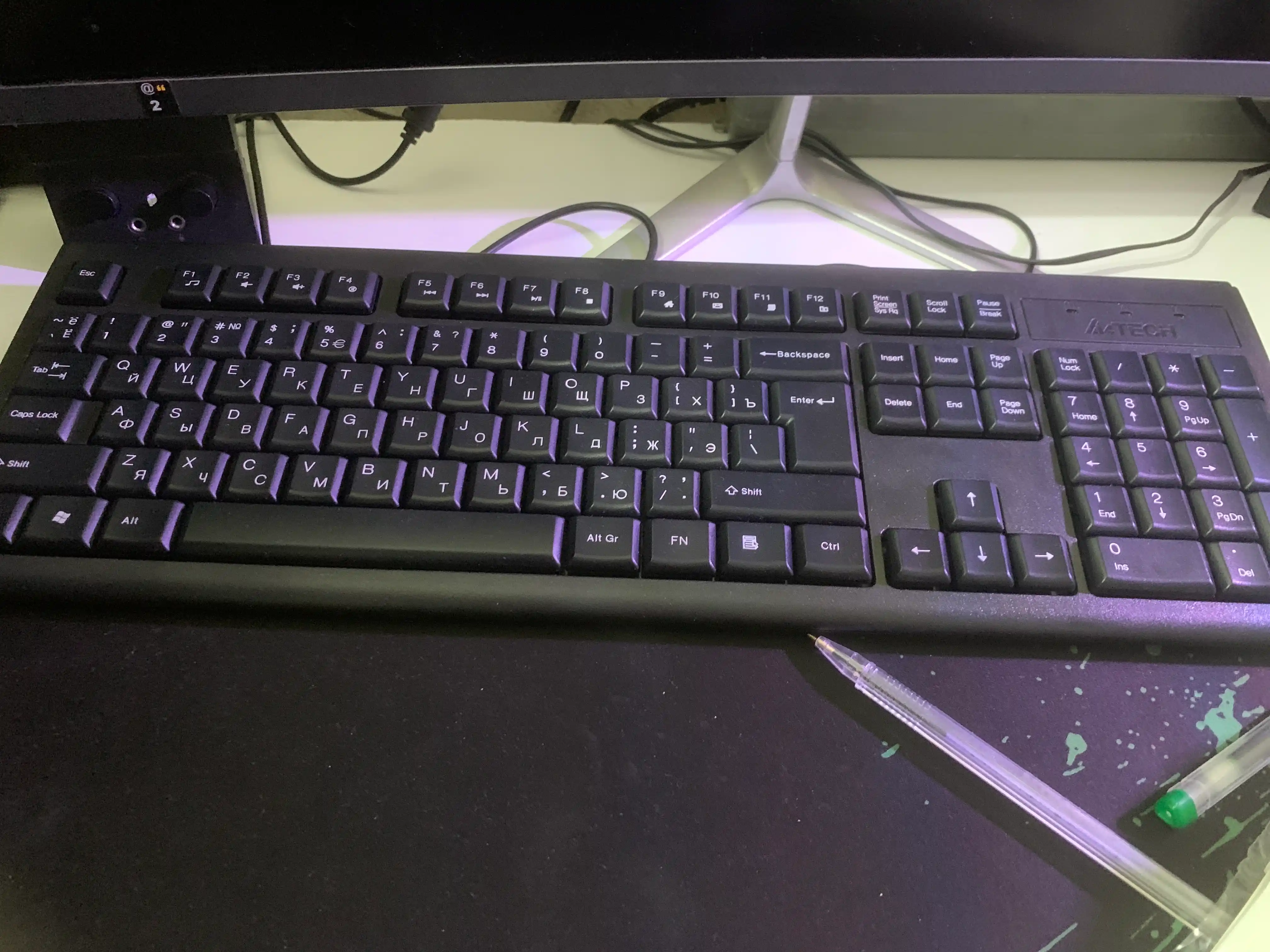 A4Tech KR-83, simli klaviatura