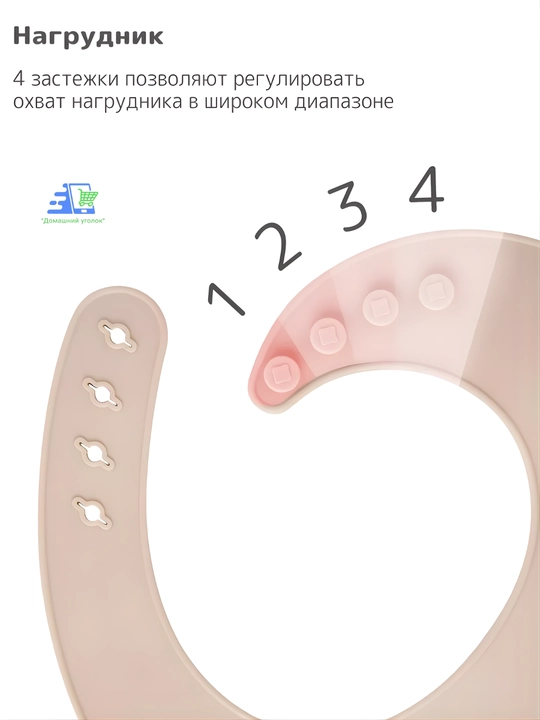 Набор детской силиконовой посуды для прикорма 6 предметов, с присоской 0+