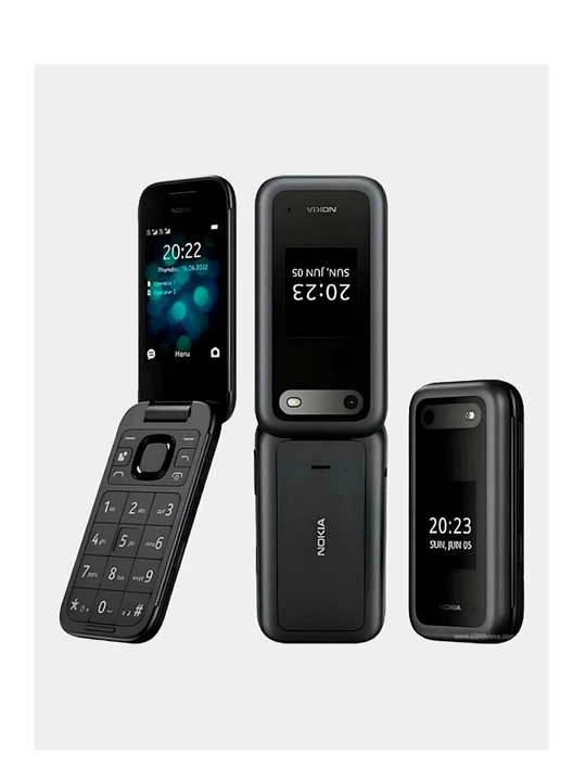 2660 tugmali telefon, Dual SIM, bukiluvchi, kuchli batareya va FM radioli