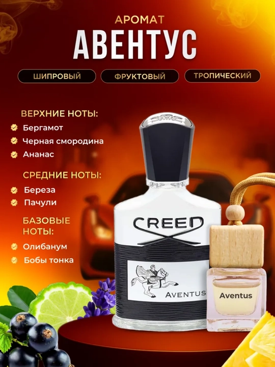Набор для мужчин автопарфюма  для машины  creed aventus tomford dior lacoste