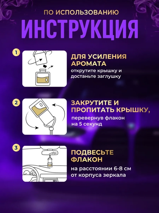 Набор для мужчин автопарфюма  для машины  creed aventus tomford dior lacoste