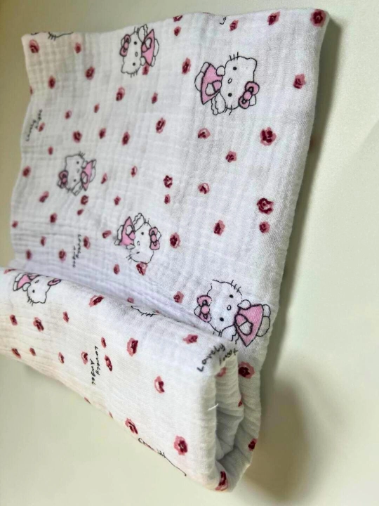 Yangi tug‘ilgan chaqaloqlar uchun yo‘rgaklar, muslin, 80*100 sm