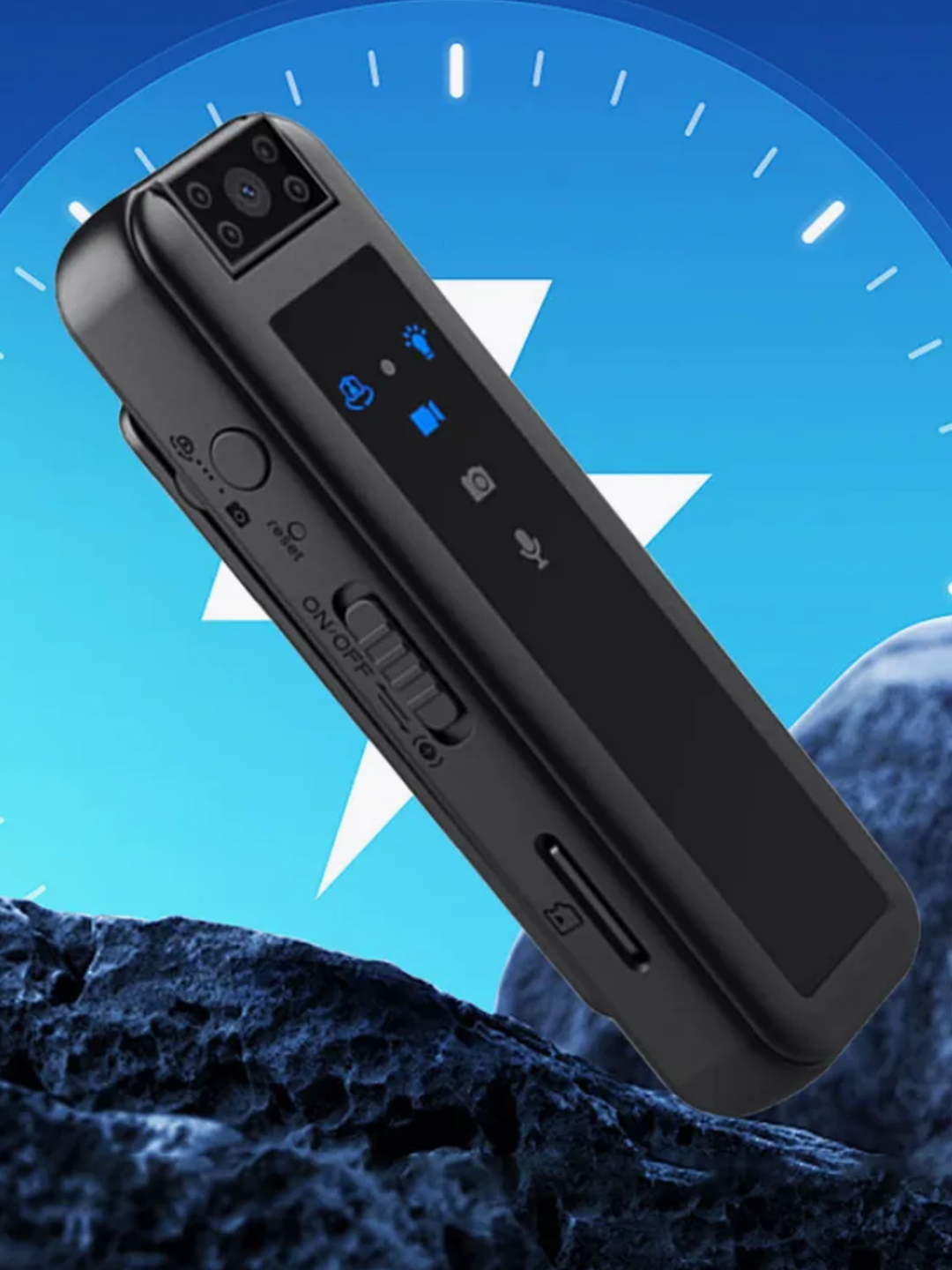 Мини камера HD1080P Body Camera IR ночная съёмка, видео, аудио запись