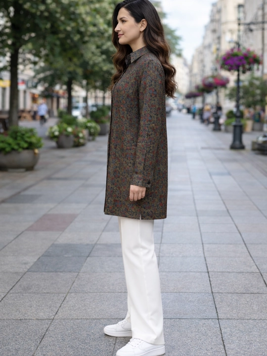 Rubashka-tunika ayollar uchun uzun ko‘ylak, bluzka paxta, M–6XL, yozgi, katta o‘lchamlar