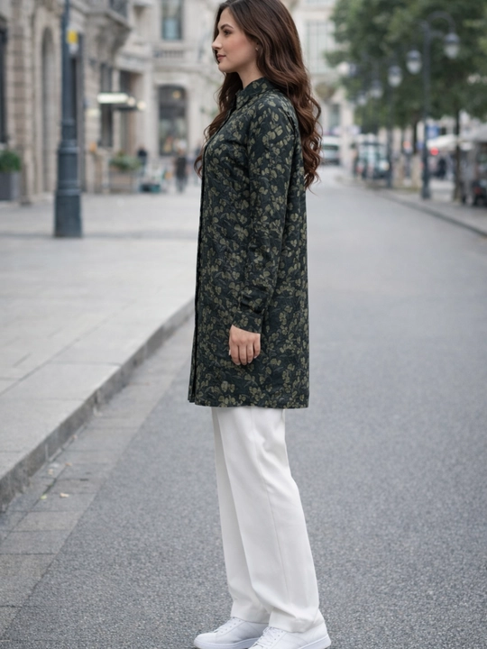 Rubashka-tunika ayollar uchun uzun ko‘ylak, bluzka paxta, M–6XL, yozgi, katta o‘lchamlar