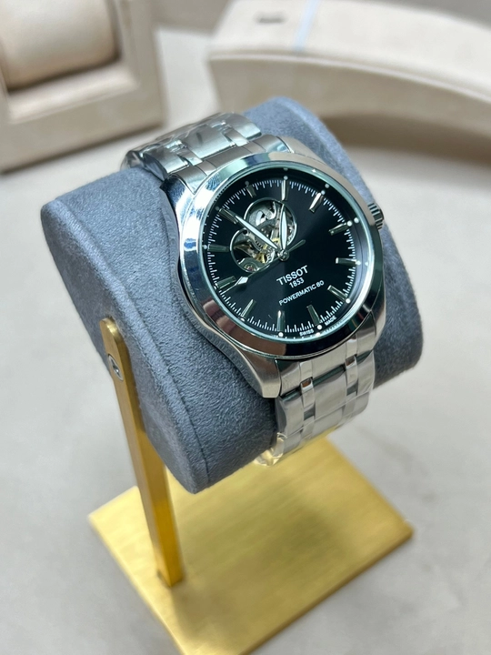 Мужские наручные часы Tissot с механикой,металлическим ремешком, документацией на рожке