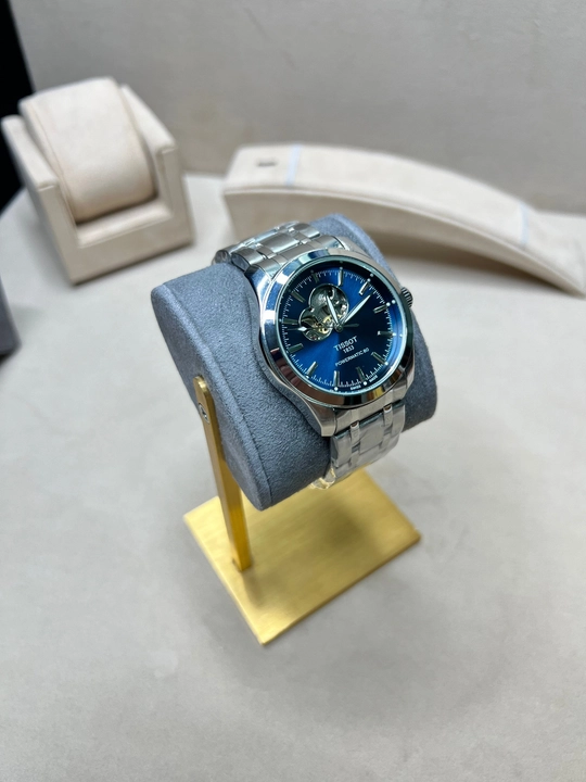 Мужские наручные часы Tissot с механикой,металлическим ремешком, документацией на рожке