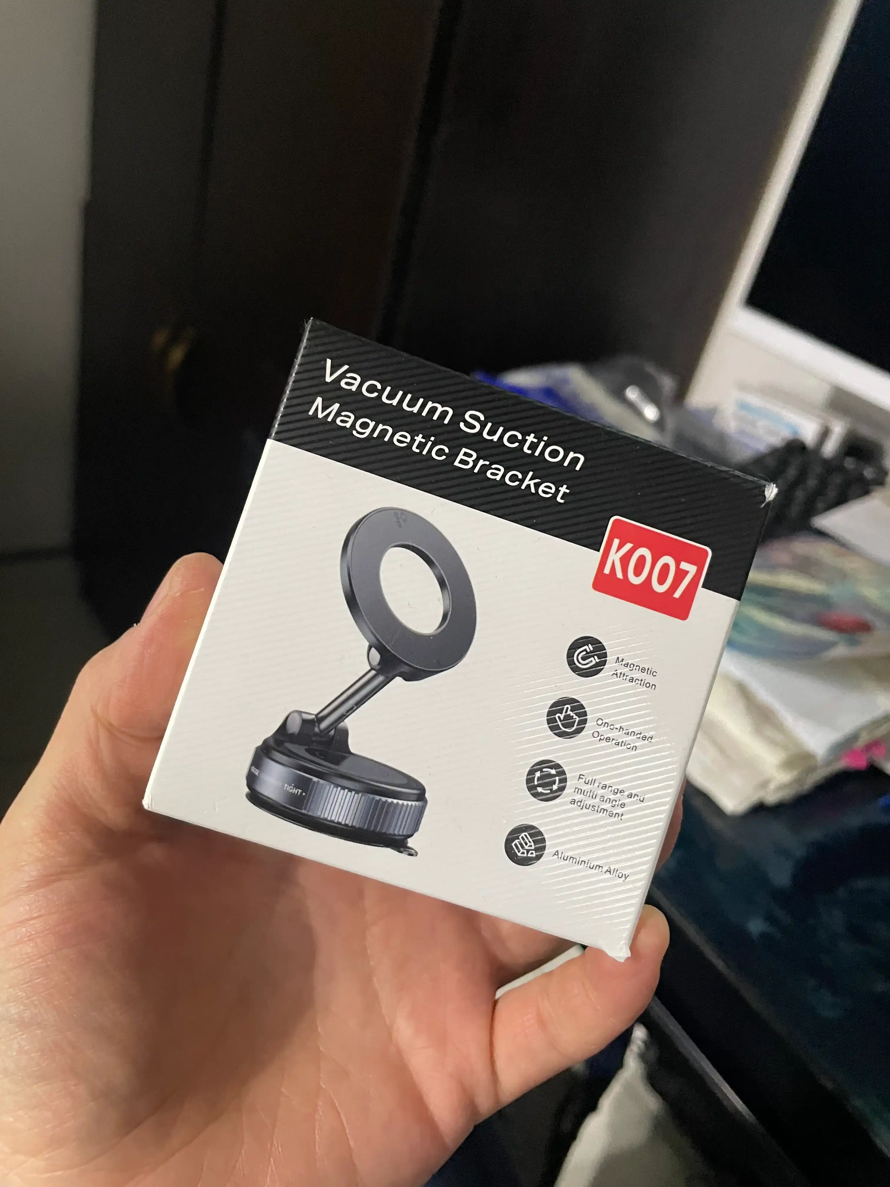 Vakuumli magnit telefon ushlagichi — kuchli magnit, buklanadigan, avto va uy uchun