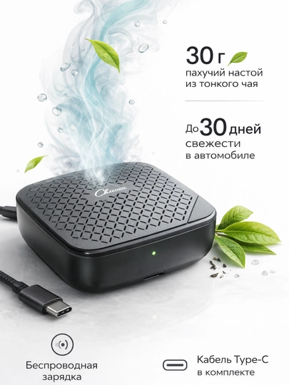 TeaFresh Pro – автомобильный ароматизатор-очиститель воздуха — AKSIYAB-CTB333SKU