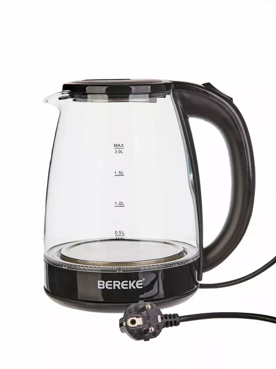 Elektr choynak Bereke, tez qaynatish,  ishonchli brend, 1500 Vt, 1.8–2 L