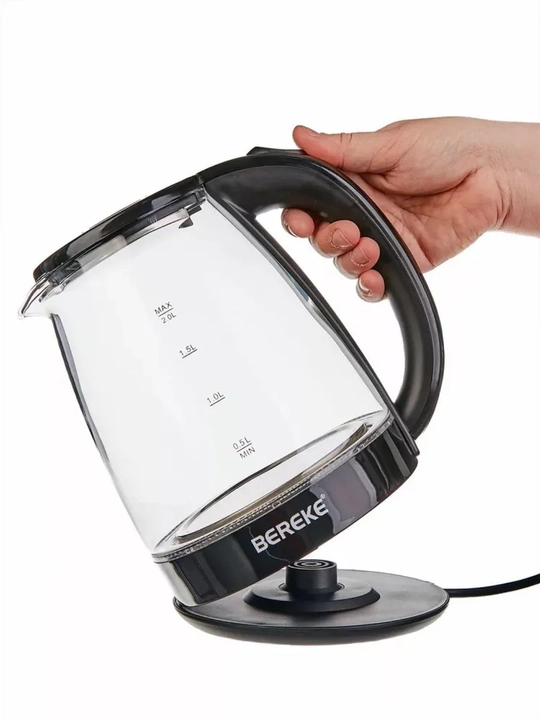 Elektr choynak Bereke, tez qaynatish,  ishonchli brend, 1500 Vt, 1.8–2 L