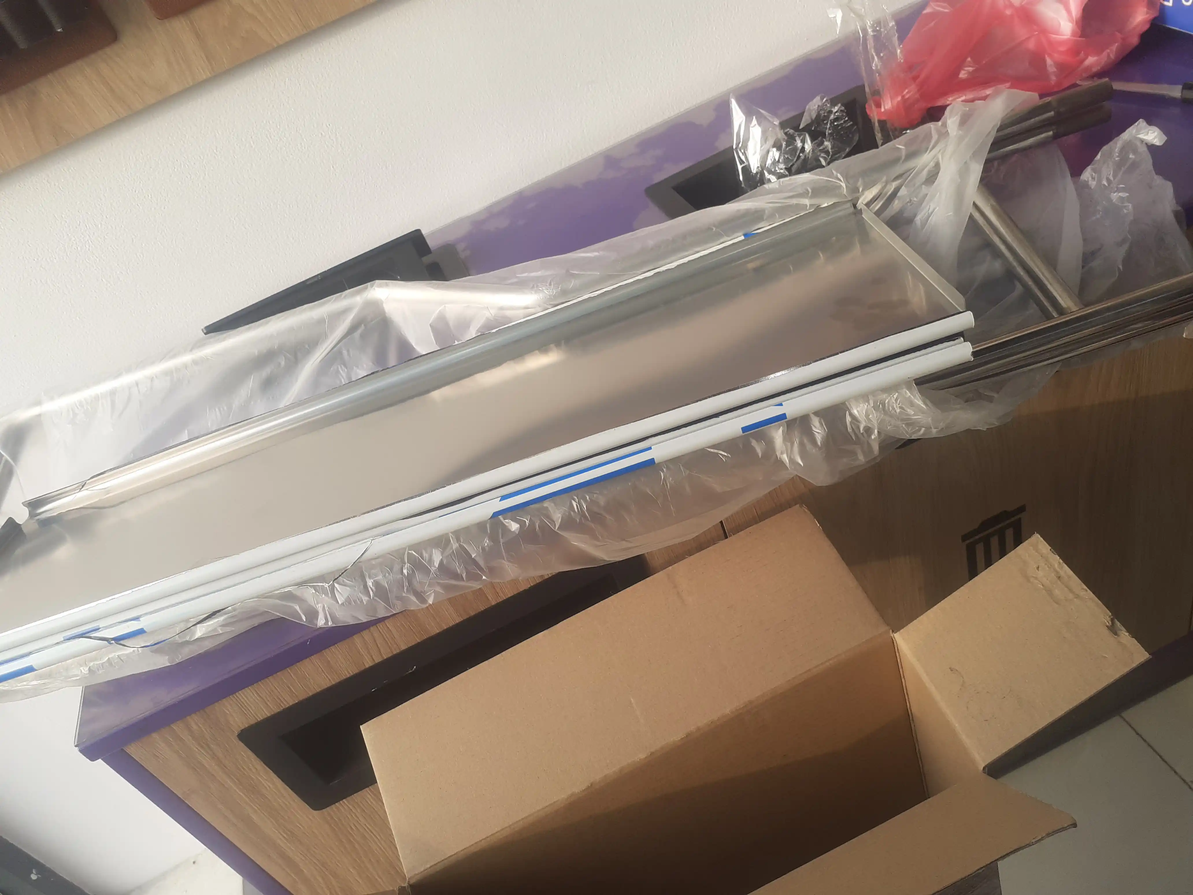 Полка для ванной, металлическая, над стиралкой и унитазом, стеллаж и мебель для дома