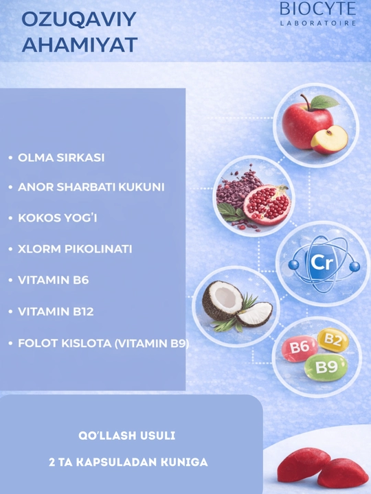 Мармелад для похудения Biocyte Les Gummies