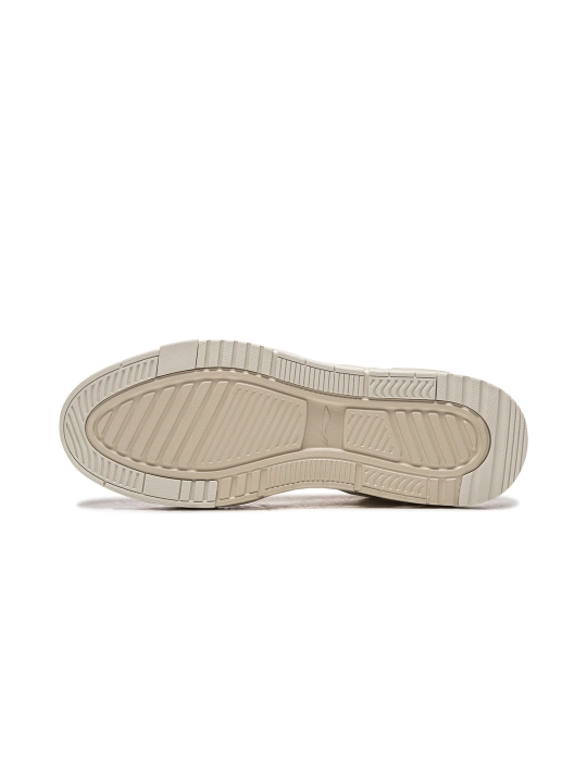 Li-Ning Common 80s kedalari, shahar uchun past profil, sintetik charm va tekstil