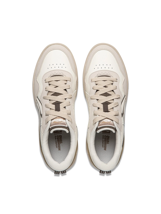 Li-Ning Common 80s kedalari, shahar uchun past profil, sintetik charm va tekstil