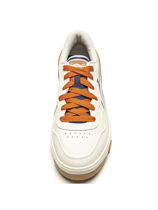 Li-Ning Common 80s kedalari, shahar uchun past profil, sintetik charm va tekstil
