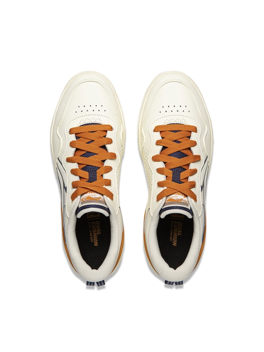 Li-Ning Common 80s kedalari, shahar uchun past profil, sintetik charm va tekstil