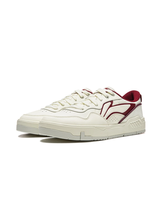 Li-Ning Common 80s kedalari, shahar uchun past profil, sintetik charm va tekstil