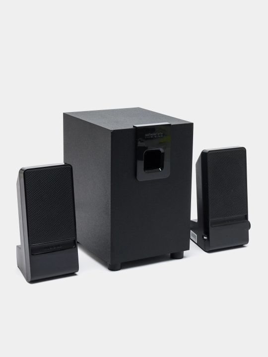 Akustik tizim Microlab M-100 2.1, 10W, kompyuter va televizor uchun dinamiklar  - 