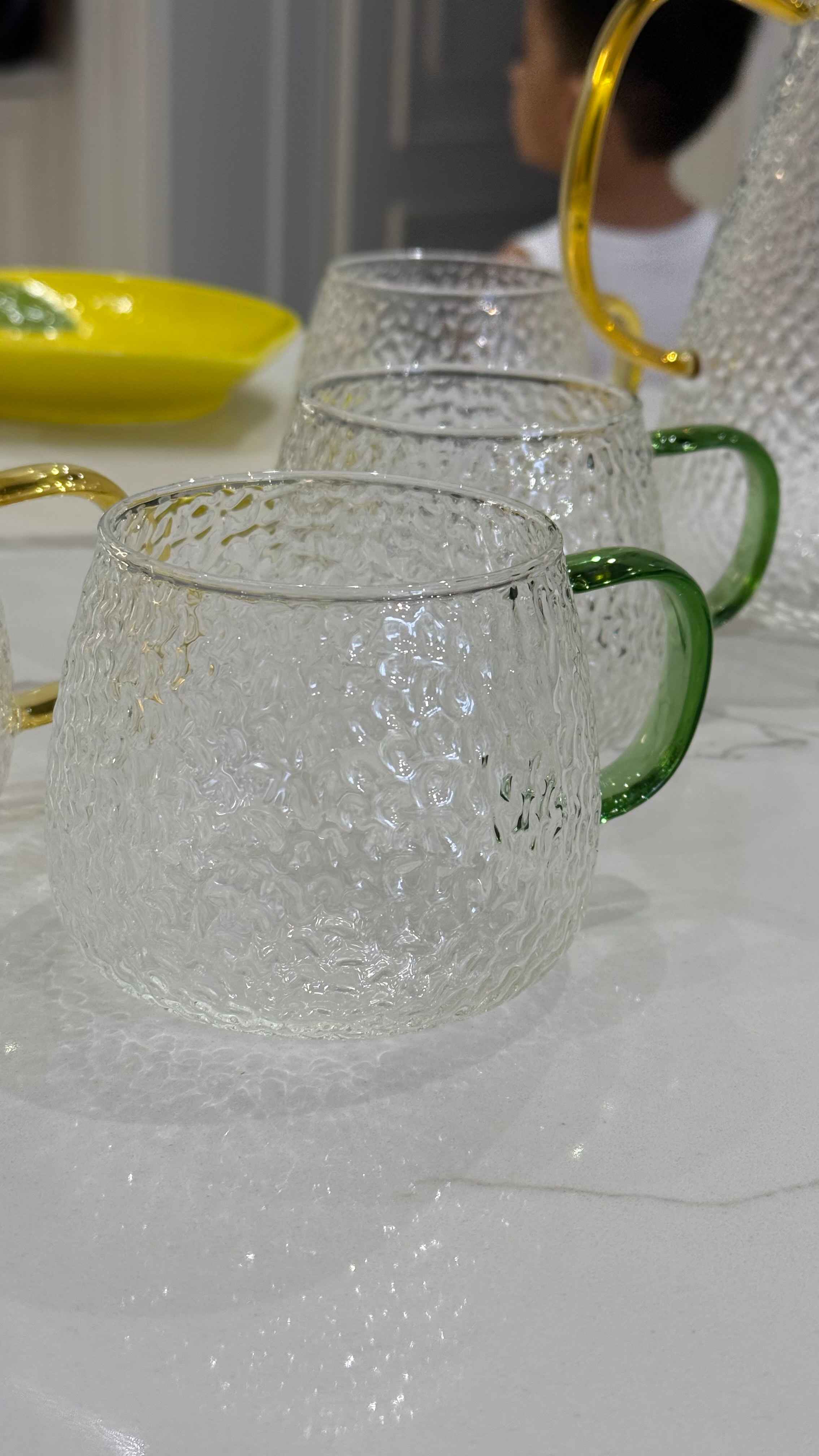 Borosilikat shishali krujka, 420 ml