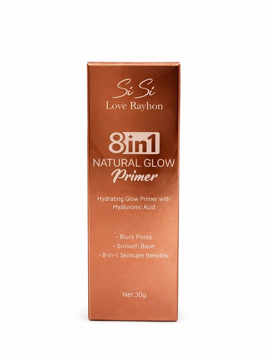 SiSi Love Rayhon 8 в 1 Natural Glow Primer с гиалуроновой кислотой, 30 г - 