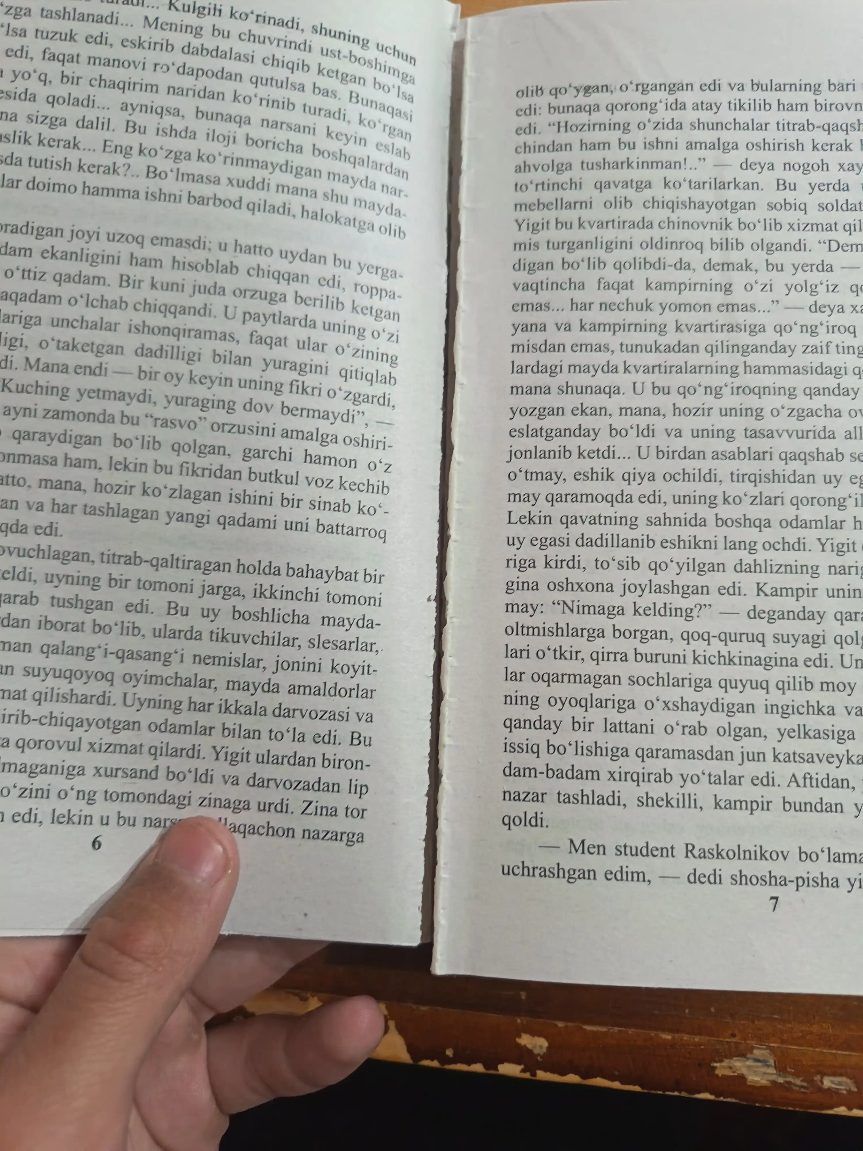 Fyodor Dostoyevskiy Jinoyat va jazo, Oydin, Telba, Qiyofadosh, Abadiy er, Xo'rlanganlar