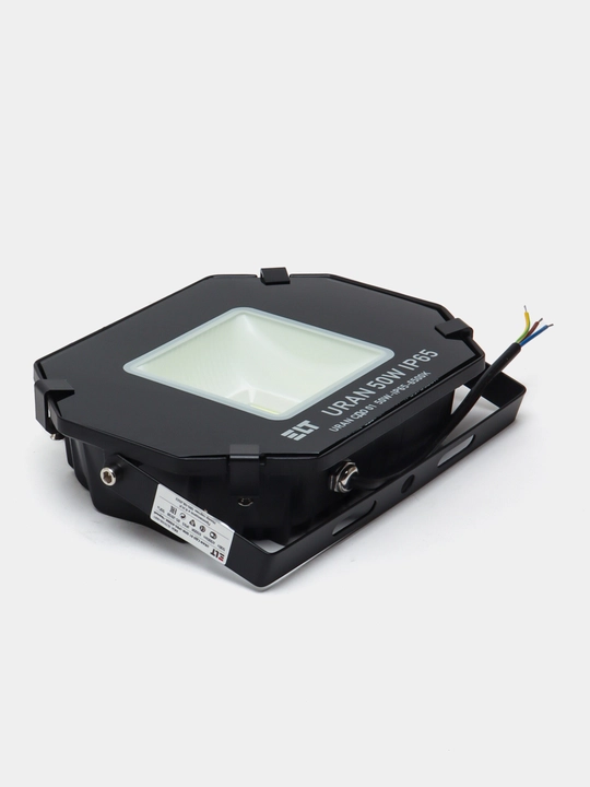 LED projektor URAN SDO 01 50W/100W/200W/300W/400W/500W/600W IP65 6500K qora ELT