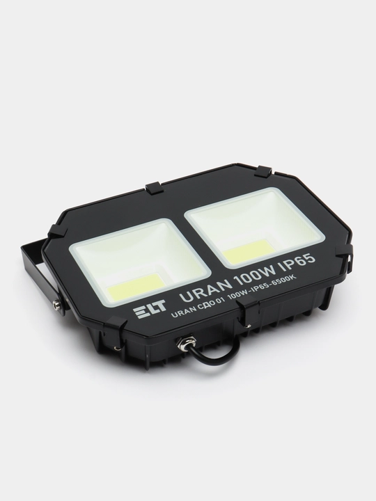 LED projektor URAN SDO 01 50W/100W/200W/300W/400W/500W/600W IP65 6500K qora ELT