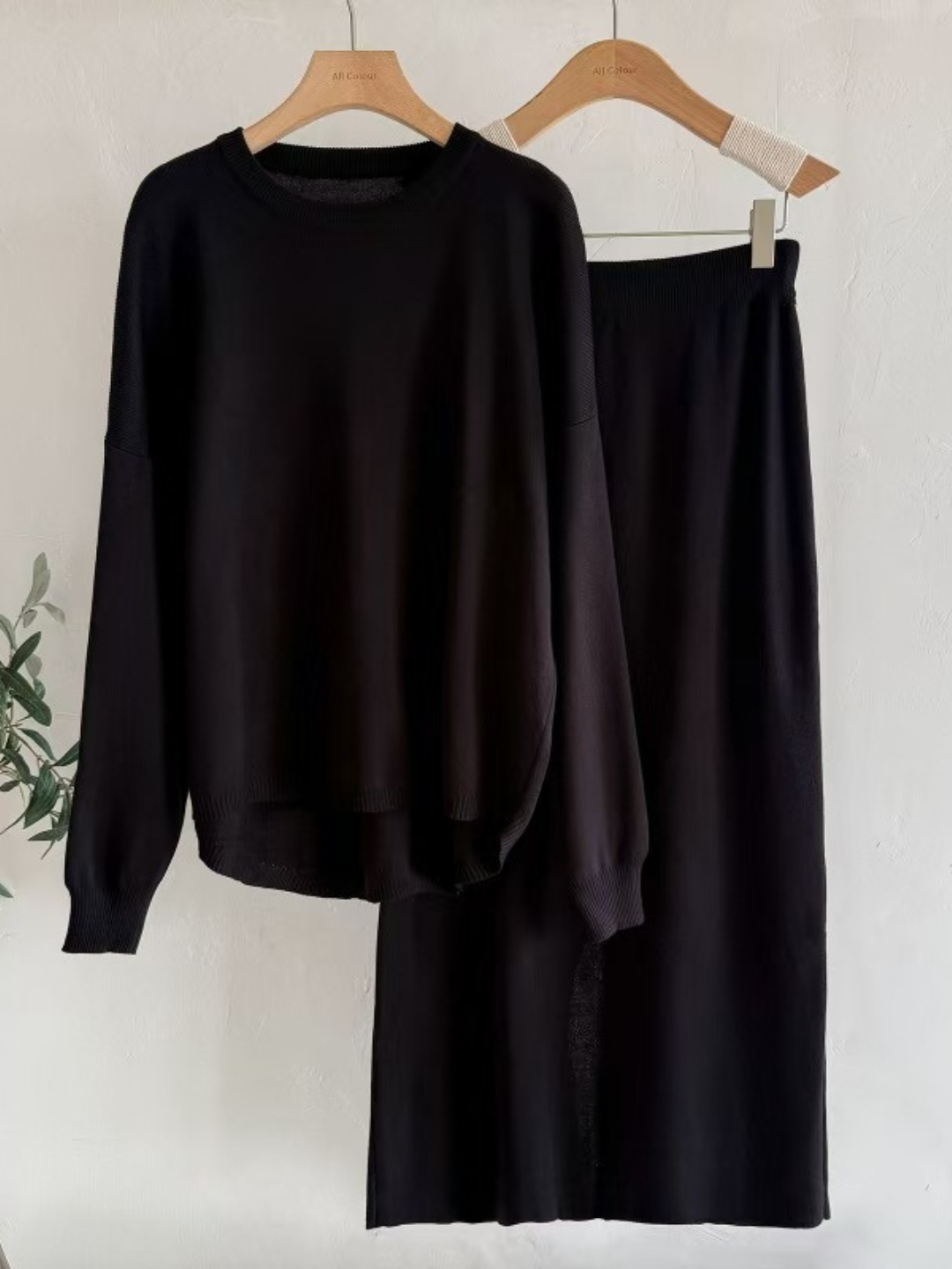 Ayollar trikotaj kostyumi – ikki qismli - EllyFashion