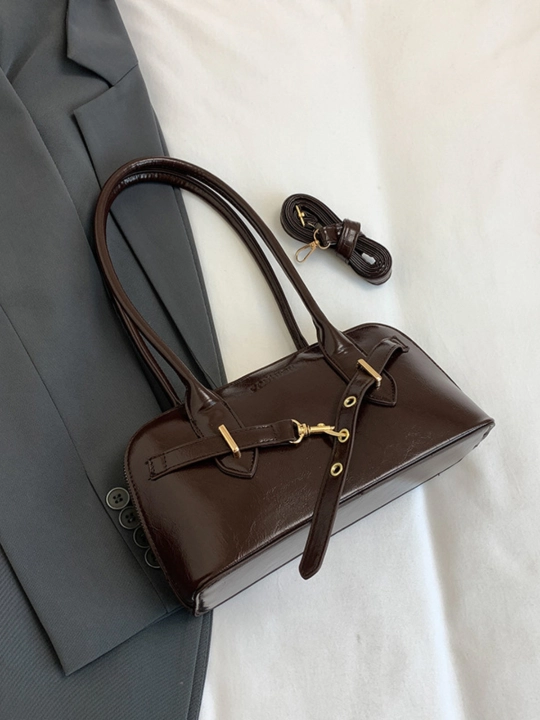 Ayollar sumkasi Jagura eko charm, yelkadan va crossbody taqiladigan, zamokli sumka