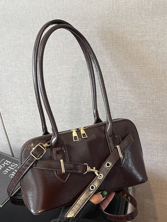Ayollar sumkasi Jagura eko charm, yelkadan va crossbody taqiladigan, zamokli sumka