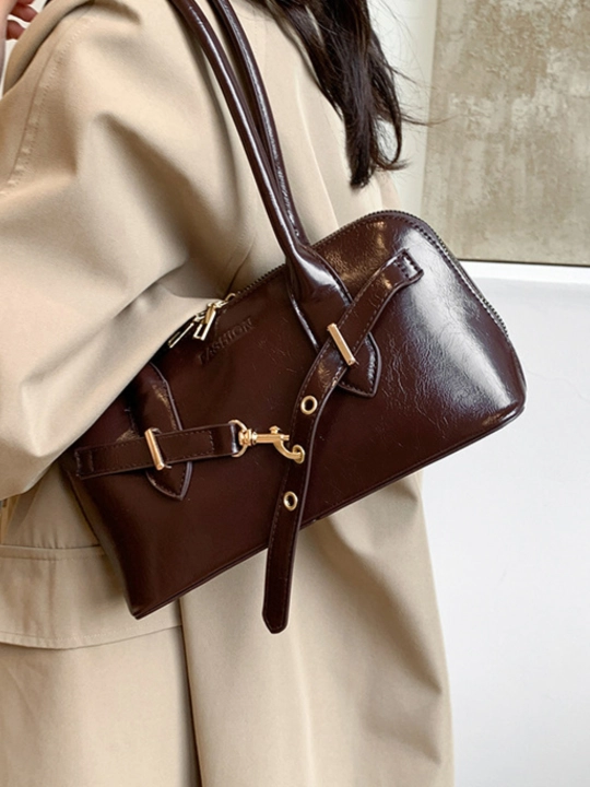 Ayollar sumkasi Jagura eko charm, yelkadan va crossbody taqiladigan, zamokli sumka