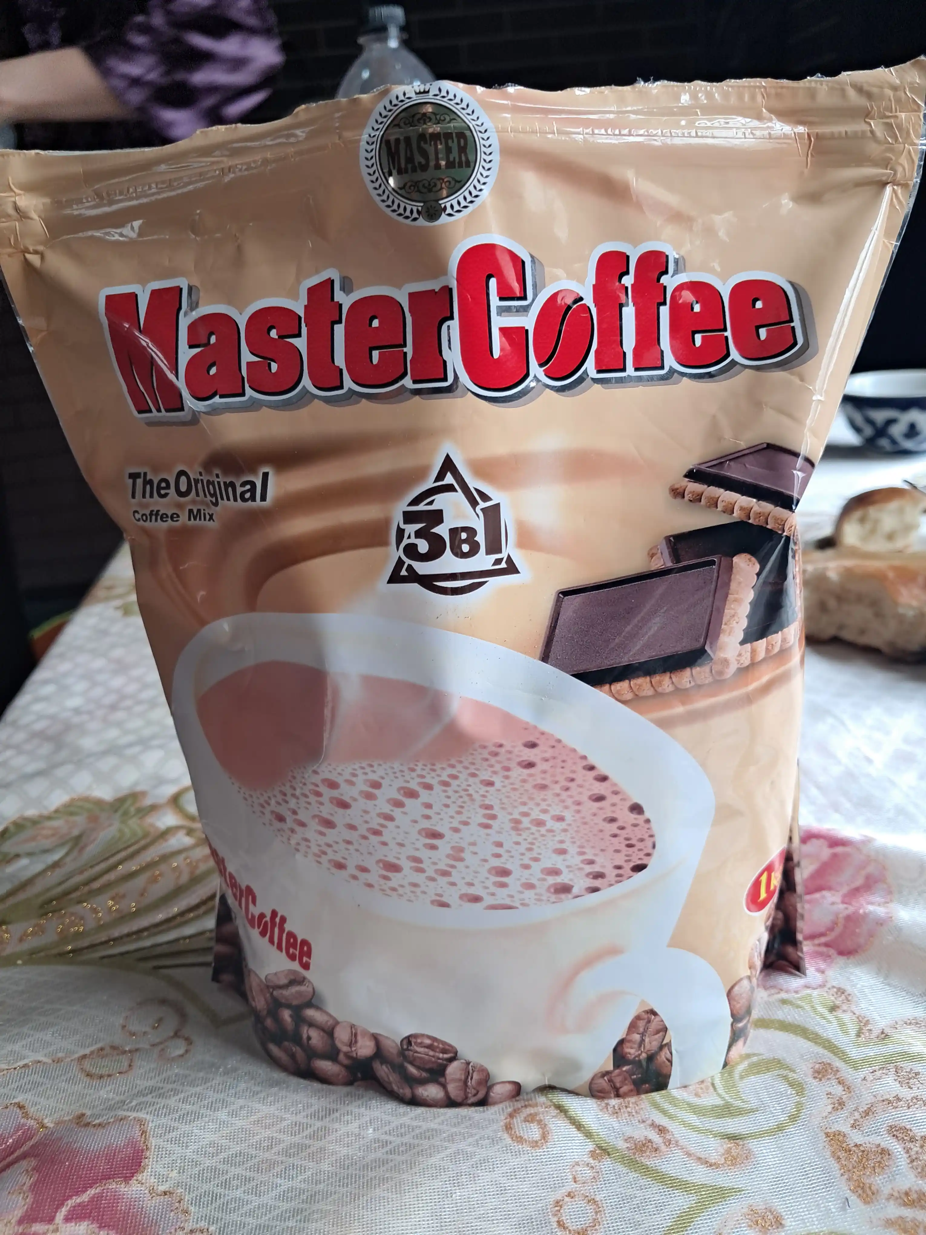 Кофе растворимый MasterCoffee, 3 в 1, 1 кг