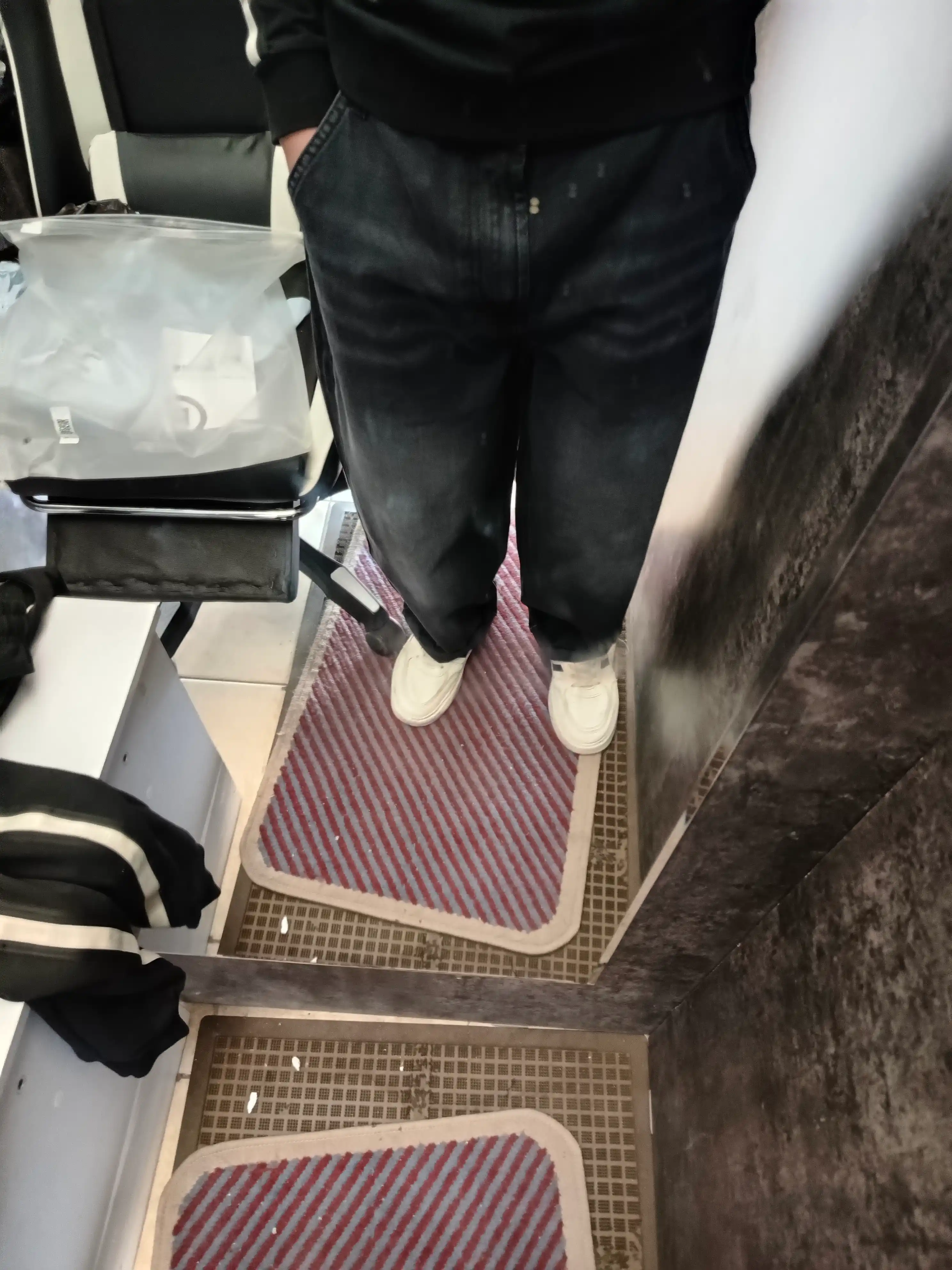 Keng jinsi shimlar y2k baggi oversize sk8 UNI