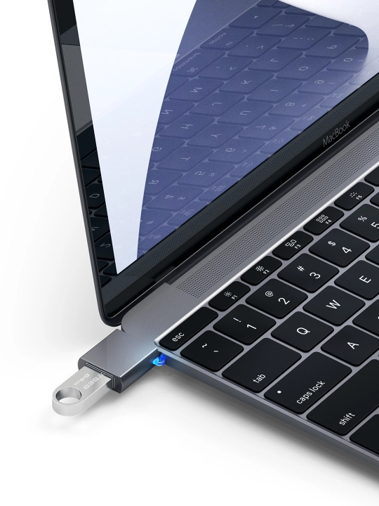 Adapter Satechi ma’lumotlarni uzatish uchun, Type-A to Type-C, USB-C to USB-A